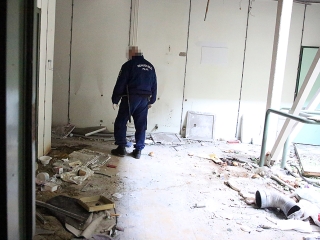 Lezárták a zöld SZTK-t - fotó: Sándor Judit