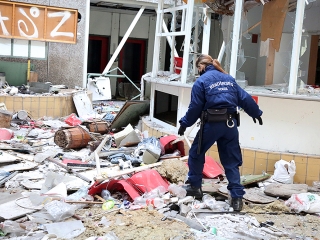 Lezárták a zöld SZTK-t - fotó: Sándor Judit