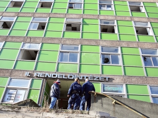 Lezárták a zöld SZTK-t - fotó: Sándor Judit