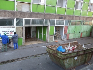 Lezárták a zöld SZTK-t - fotó: Sándor Judit