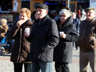 Kolbászfesztivál a Városháza téren (2016) - fotó: Sándor Judit