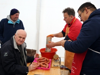 Kolbászfesztivál a Városháza téren (2016) - fotó: Sándor Judit