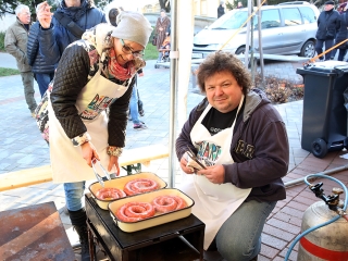 Kolbászfesztivál a Városháza téren (2016) - fotó: Sándor Judit