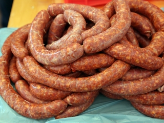 Kolbászfesztivál a Városháza téren (2016) - fotó: Sándor Judit