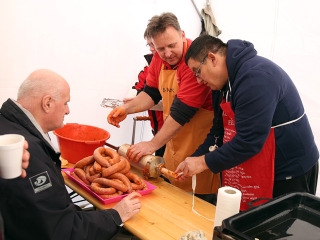 Kolbászfesztivál a Városháza téren (2016) - fotó: Sándor Judit