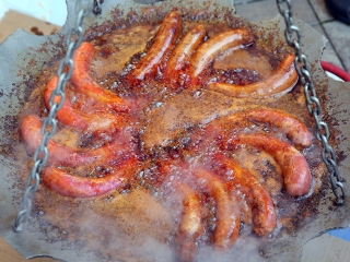 Kolbászfesztivál a Városháza téren (2016) - fotó: Sándor Judit