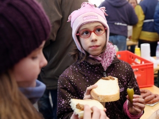 Kolbászfesztivál a Városháza téren (2016) - fotó: Sándor Judit