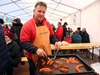 Kolbászfesztivál a Városháza téren (2016) - fotó: Sándor Judit