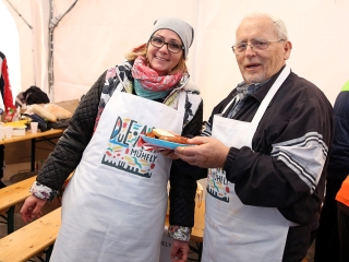 Kolbászfesztivál a Városháza téren (2016) - fotó: Sándor Judit