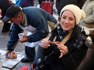 Kolbászfesztivál a Városháza téren (2016) - fotó: Sándor Judit