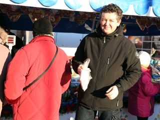 Kolbászfesztivál a Városháza téren (2016) - fotó: Sándor Judit