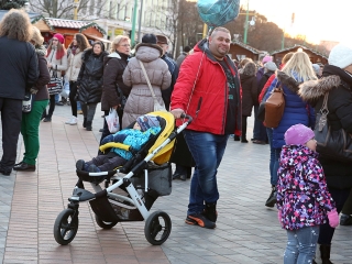 Kolbászfesztivál a Városháza téren (2016) - fotó: Sándor Judit