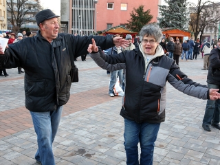 Kolbászfesztivál a Városháza téren (2016) - fotó: Sándor Judit