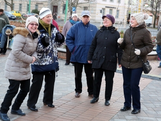 Kolbászfesztivál a Városháza téren (2016) - fotó: Sándor Judit