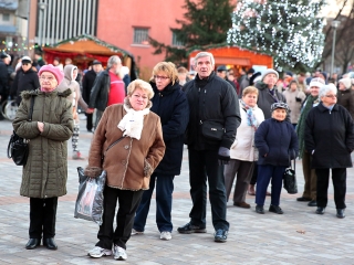 Kolbászfesztivál a Városháza téren (2016) - fotó: Sándor Judit