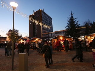 Kolbászfesztivál a Városháza téren (2016) - fotó: Sándor Judit