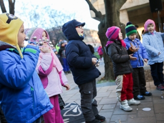 Advent második vasárnapja a Római körúton - fotó: Ónodi Zoltán