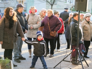 Advent második vasárnapja a Római körúton - fotó: Ónodi Zoltán