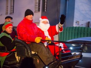 Mikulás-parti Újtelepen - fotó: Ónodi Zoltán