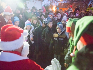 Mikulás-parti Újtelepen - fotó: Ónodi Zoltán