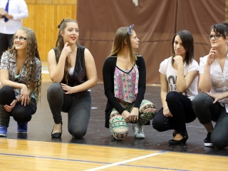 Szalagavató a Kereskedelmiben - fotó: Sándor Judit