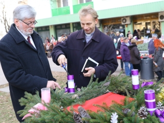Advent harmadik vasárnapja a Rómain - fotó: Ónodi Zoltán