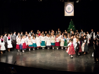 Dunaújvárosi Vasas Táncegyüttes Karácsonyi műsora - fotó: Ónodi Zoltán