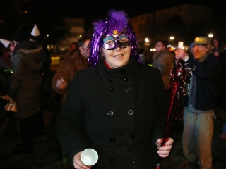 BÚÉK 2017 - Szilveszteri utcabál a Városháza téren - fotó: Sándor Judit