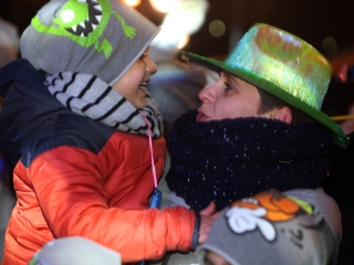 BÚÉK 2017 - Szilveszteri utcabál a Városháza téren - fotó: Sándor Judit