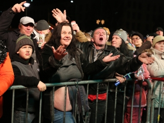 BÚÉK 2017 - Szilveszteri utcabál a Városháza téren - fotó: Sándor Judit