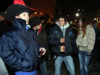 BÚÉK 2017 - Szilveszteri utcabál a Városháza téren - fotó: Sándor Judit