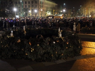 BÚÉK 2017 - Szilveszteri utcabál a Városháza téren - fotó: Sándor Judit