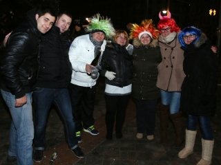 BÚÉK 2017 - Szilveszteri utcabál a Városháza téren - fotó: Sándor Judit