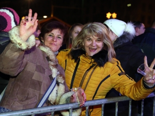 BÚÉK 2017 - Szilveszteri utcabál a Városháza téren - fotó: Sándor Judit