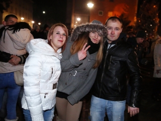 BÚÉK 2017 - Szilveszteri utcabál a Városháza téren - fotó: Sándor Judit