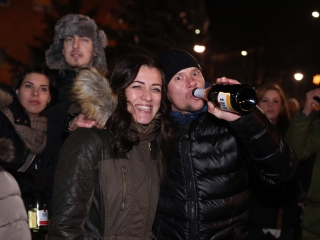 BÚÉK 2017 - Szilveszteri utcabál a Városháza téren - fotó: Sándor Judit