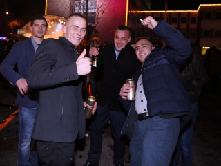 BÚÉK 2017 - Szilveszteri utcabál a Városháza téren - fotó: Sándor Judit