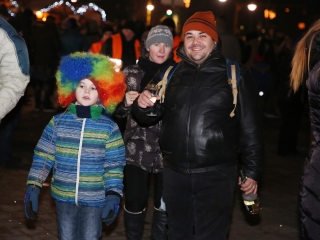 BÚÉK 2017 - Szilveszteri utcabál a Városháza téren - fotó: Sándor Judit