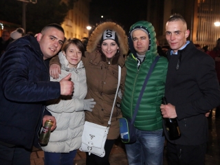 BÚÉK 2017 - Szilveszteri utcabál a Városháza téren - fotó: Sándor Judit