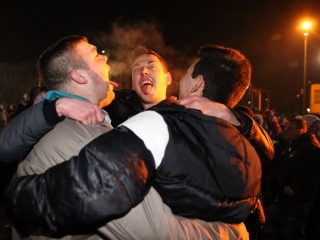 BÚÉK 2017 - Szilveszteri utcabál a Városháza téren - fotó: Sándor Judit