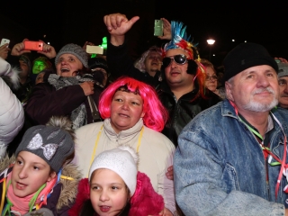 BÚÉK 2017 - Szilveszteri utcabál a Városháza téren - fotó: Sándor Judit