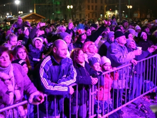 BÚÉK 2017 - Szilveszteri utcabál a Városháza téren - fotó: Sándor Judit