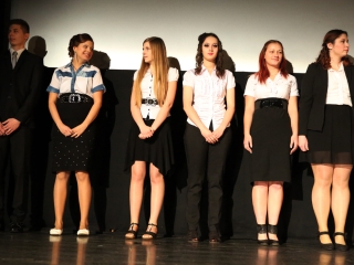 Szalagavató a Lorántffy-ban (2017) - fotó: Sándor Judit