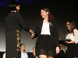 Szalagavató a Lorántffy-ban (2017) - fotó: Sándor Judit