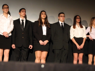 Szalagavató a Lorántffy-ban (2017) - fotó: Sándor Judit