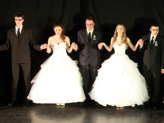 Szalagavató a Lorántffy-ban (2017) - fotó: Sándor Judit