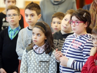 Sakkverseny a Petőfiben - fotó: Sándor Judit