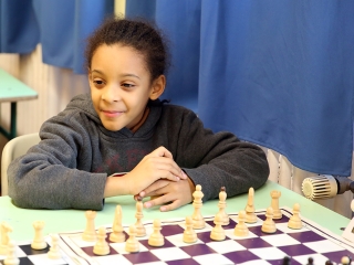 Sakkverseny a Petőfiben - fotó: Sándor Judit