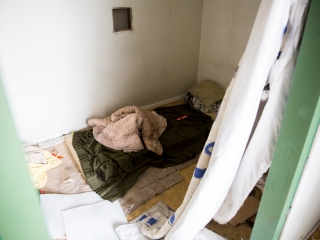 Takarítják a zöld SZTK-t - fotó: Ónodi Zoltán