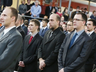 Egyetemi diplomaosztó - fotó: Sándor Judit